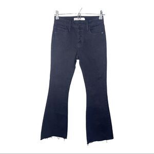 HIDDEN Button Fly Flare Black Jeans 